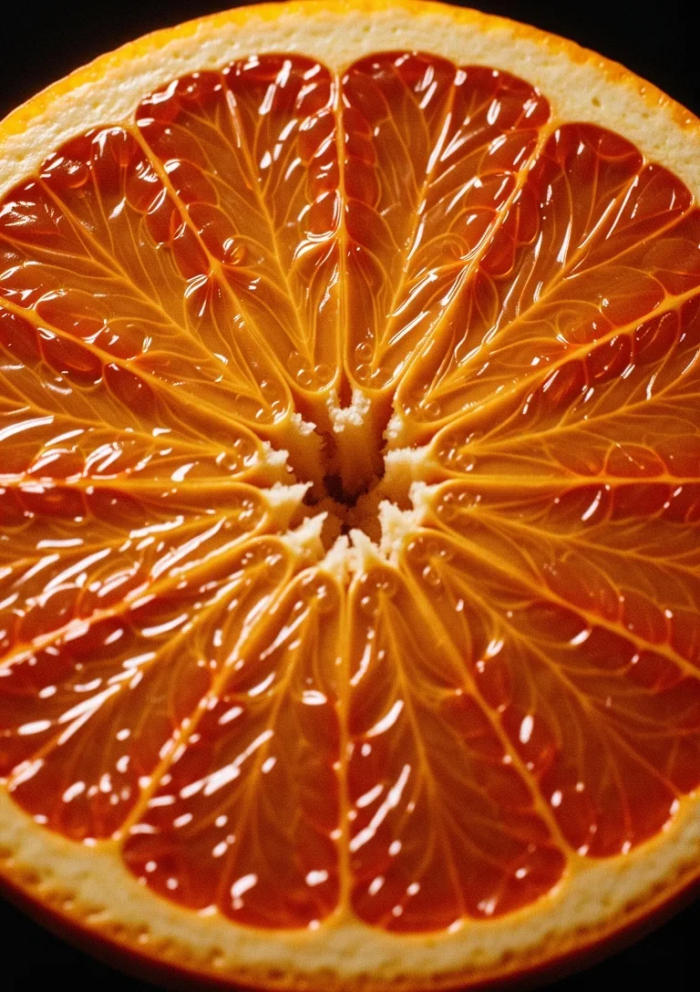 Microscopic texture of botanical ingredients